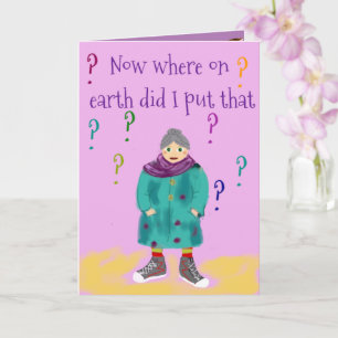 Carte d'anniversaire Granny