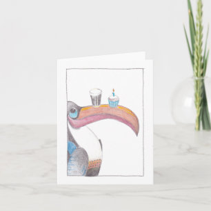 Carte d'anniversaire Guiness Toucan
