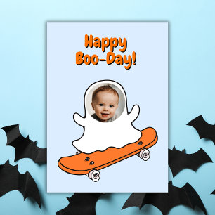 Carte d'anniversaire Halloween heureuse