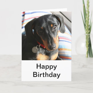 Carte d'anniversaire Hector Longbody
