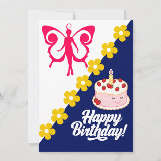 carte d'anniversaire heureuse