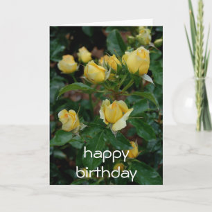 carte d'anniversaire heureuse