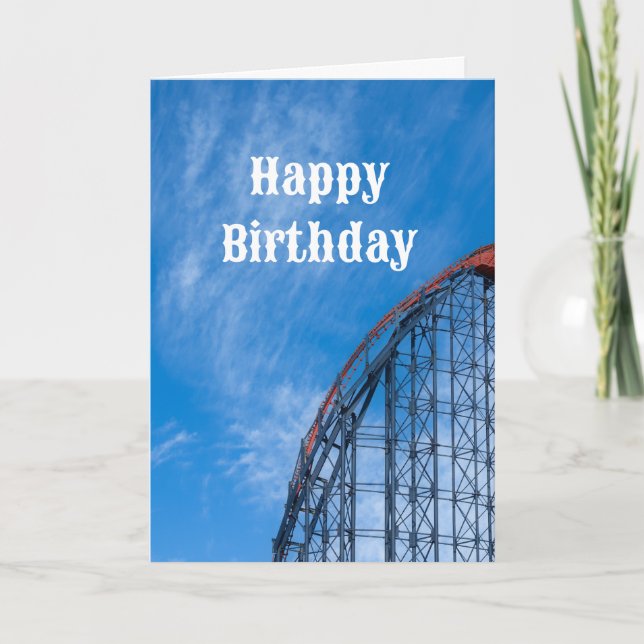 Carte d'anniversaire heureuse dessous de verre Rol (Devant)