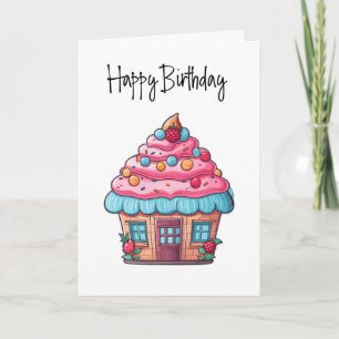 Carte d'anniversaire heureuse pour le client de Cu
