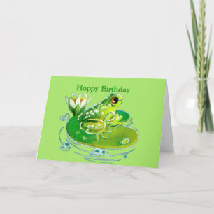Carte d'anniversaire Hoppy (vide)
