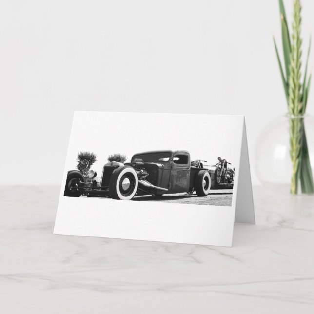 Carte d'anniversaire Hot Rod Dreams (Devant)