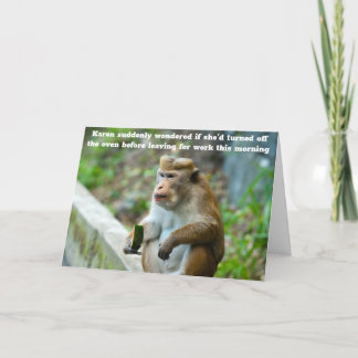 carte d'anniversaire humoristique