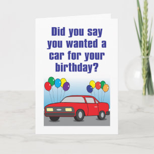 Carte d'anniversaire humoristique de nouvelle