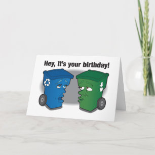 Carte d'anniversaire humoristique parlante de