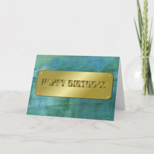 Carte d'anniversaire impasto-Happy