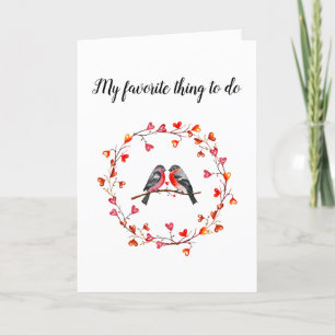 Carte d'anniversaire Inséparable