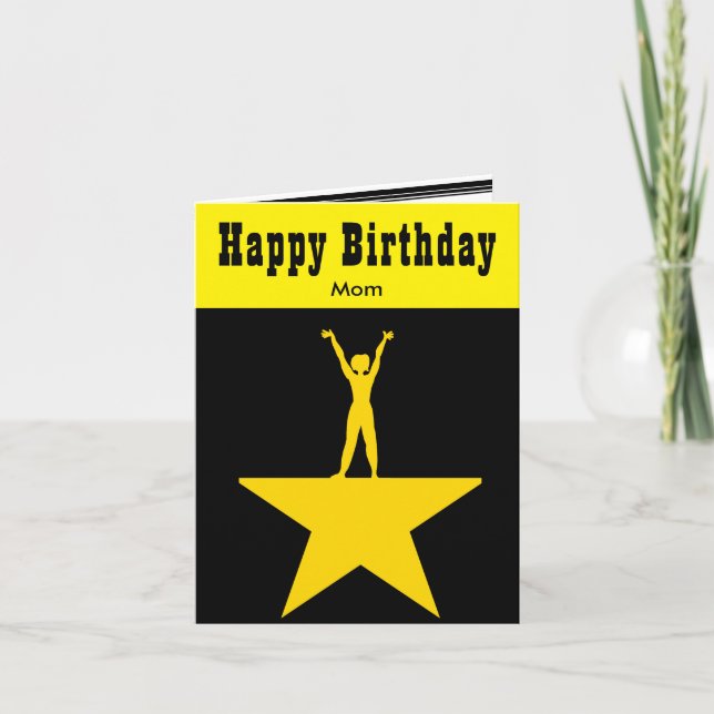 Carte d'anniversaire inspirée de la feuille de jeu (Devant)