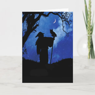 Carte d'anniversaire inspirée de Magician Wicca av