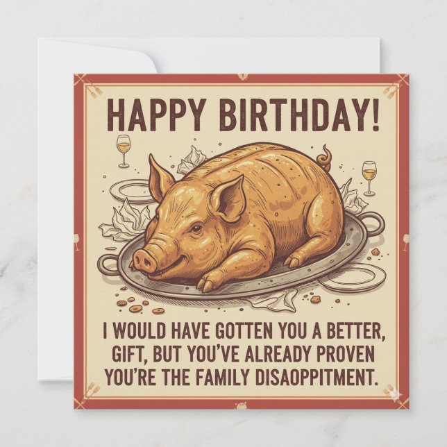 Carte d'anniversaire insulaire (Devant)