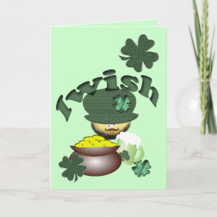 Carte d'anniversaire irlandaise