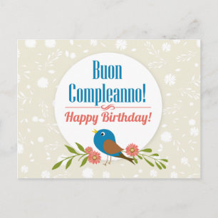 Carte d'anniversaire italienne