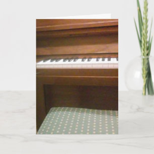 Carte d'anniversaire "Jouez le morceau"