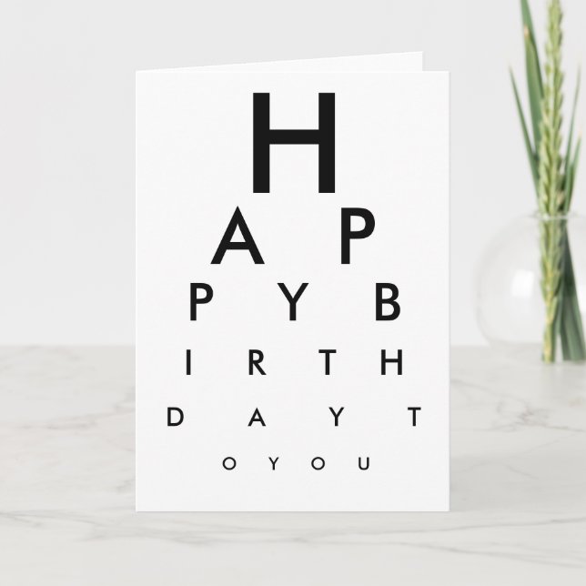 Carte d'anniversaire joyeuse (Devant)