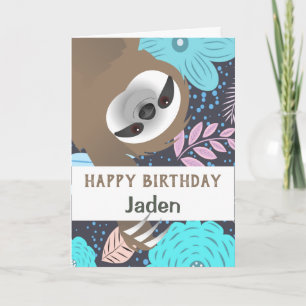 Carte d'Anniversaire Joyeuse de la fente à pendage