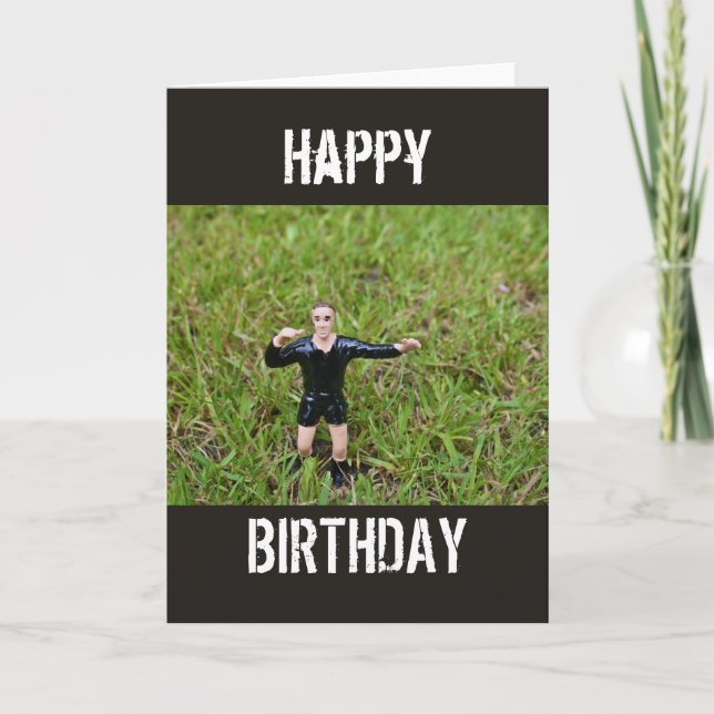 Carte d'anniversaire joyeuse de l'arbitre (Devant)