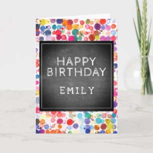 Carte d'anniversaire joyeuse pour les enfants en t