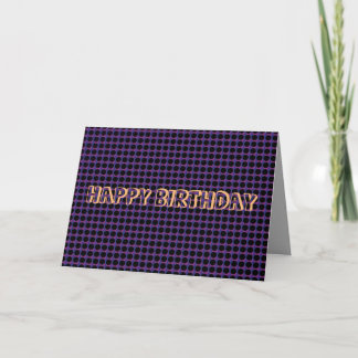 Carte d'anniversaire joyeuse (vide)