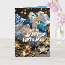 Carte d'anniversaire juive, 5" x 7" Carte de voeux