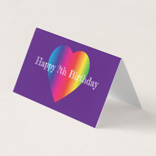 Carte d'anniversaire LBGTQ