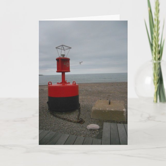 Carte d'anniversaire "Le magnifique lac Supérieur" (Devant)