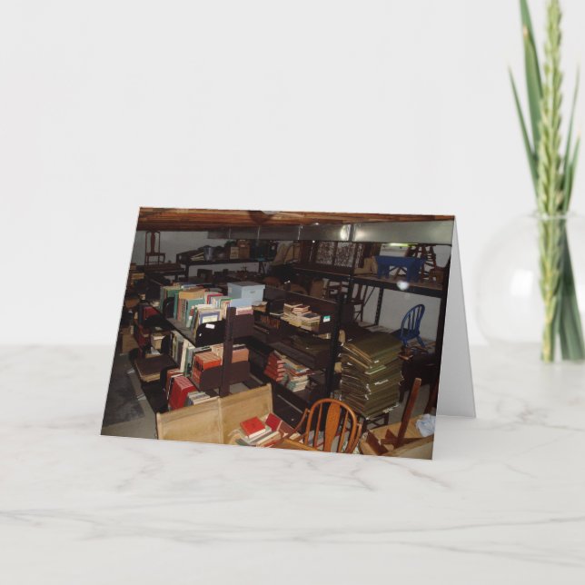 Carte d'anniversaire "Library Chruch Subement #2" (Devant)