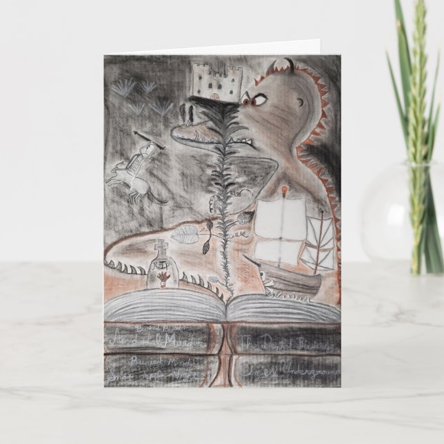 Carte d'anniversaire "Live Your Dreams" (Devant)