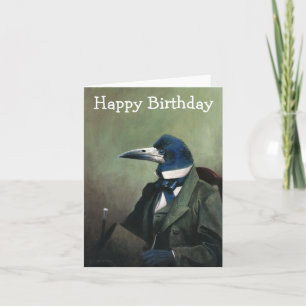 Carte d'anniversaire M. Rook