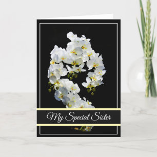 Carte d'anniversaire - Ma soeur spéciale