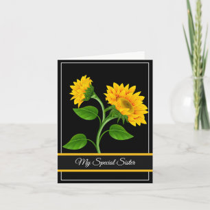 Carte d'anniversaire - Ma soeur spéciale