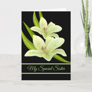 Carte d'anniversaire - Ma soeur spéciale