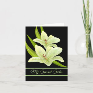 Carte d'anniversaire - Ma soeur spéciale