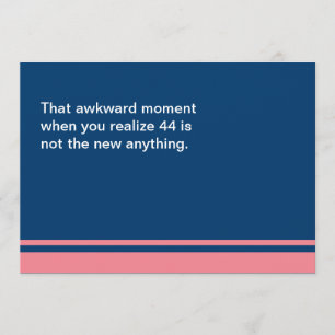 Carte d'anniversaire maladroite de moment - toute