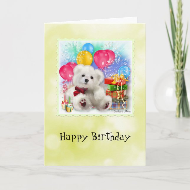 Carte d'anniversaire maltaise (Devant)
