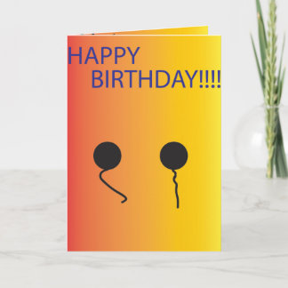 Carte d'anniversaire Mango