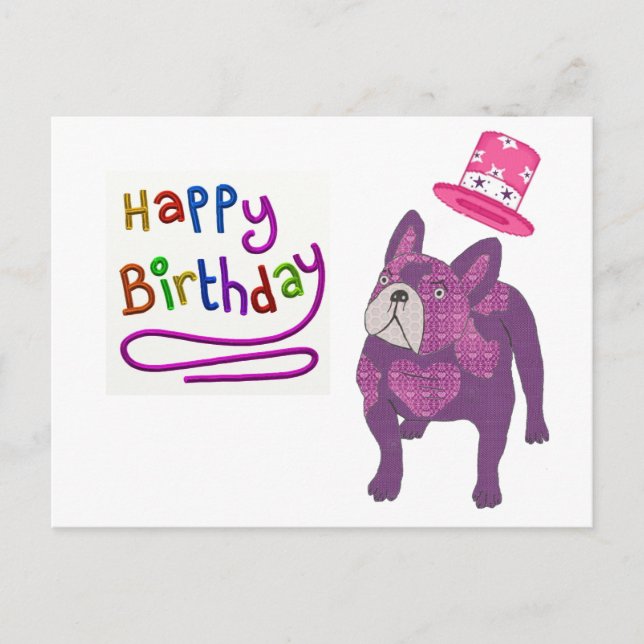 Carte d'anniversaire Mastiff Carte postale (Devant)