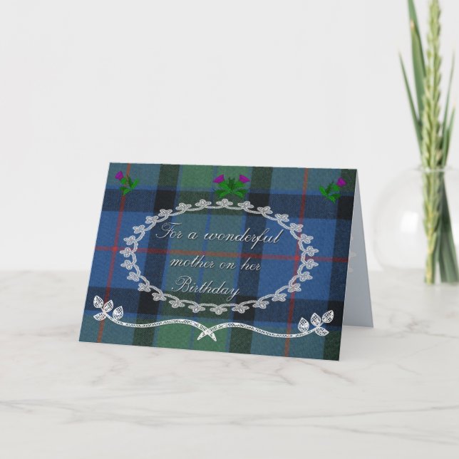 Carte d'anniversaire mère (Devant)