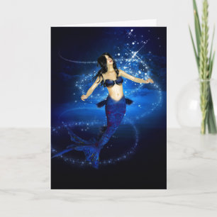 Carte d'anniversaire Mermaid Magic