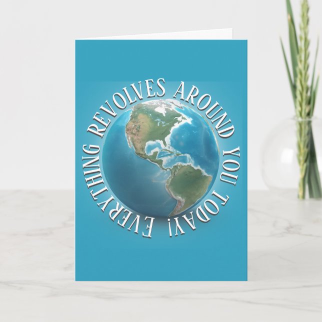 Carte d'anniversaire mondiale (Devant)