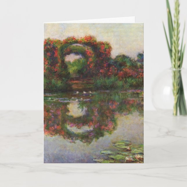 Carte d'anniversaire Monet (Devant)