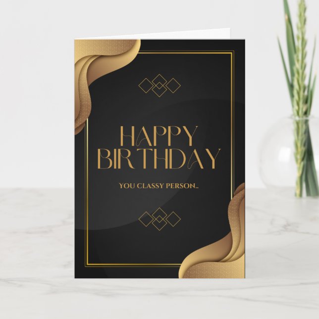 Carte d'anniversaire (non)classée (Devant)