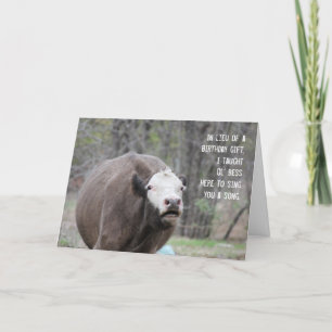 Carte d'anniversaire Ol'Bess