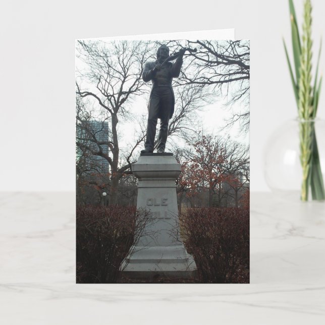 Carte d'anniversaire "Ole Bull" (Devant)