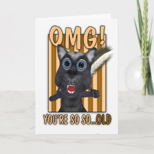 Carte d'anniversaire - OMG vous êtes tellement si
