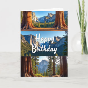 Carte d'anniversaire Paysage Majestueux