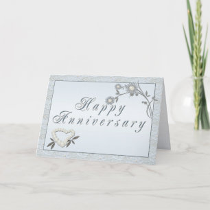 Carte d'anniversaire Pearl Mariage